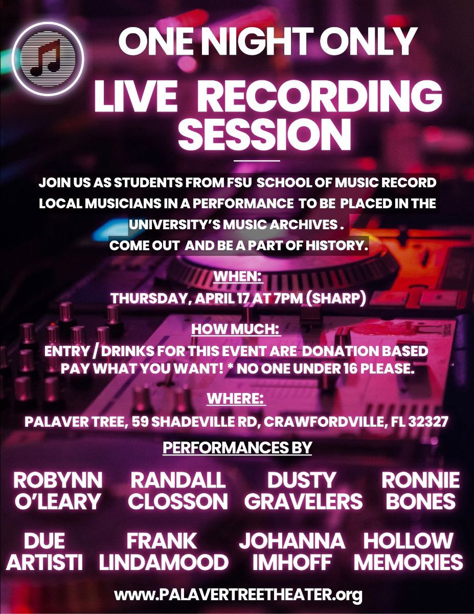 Live Recording Session