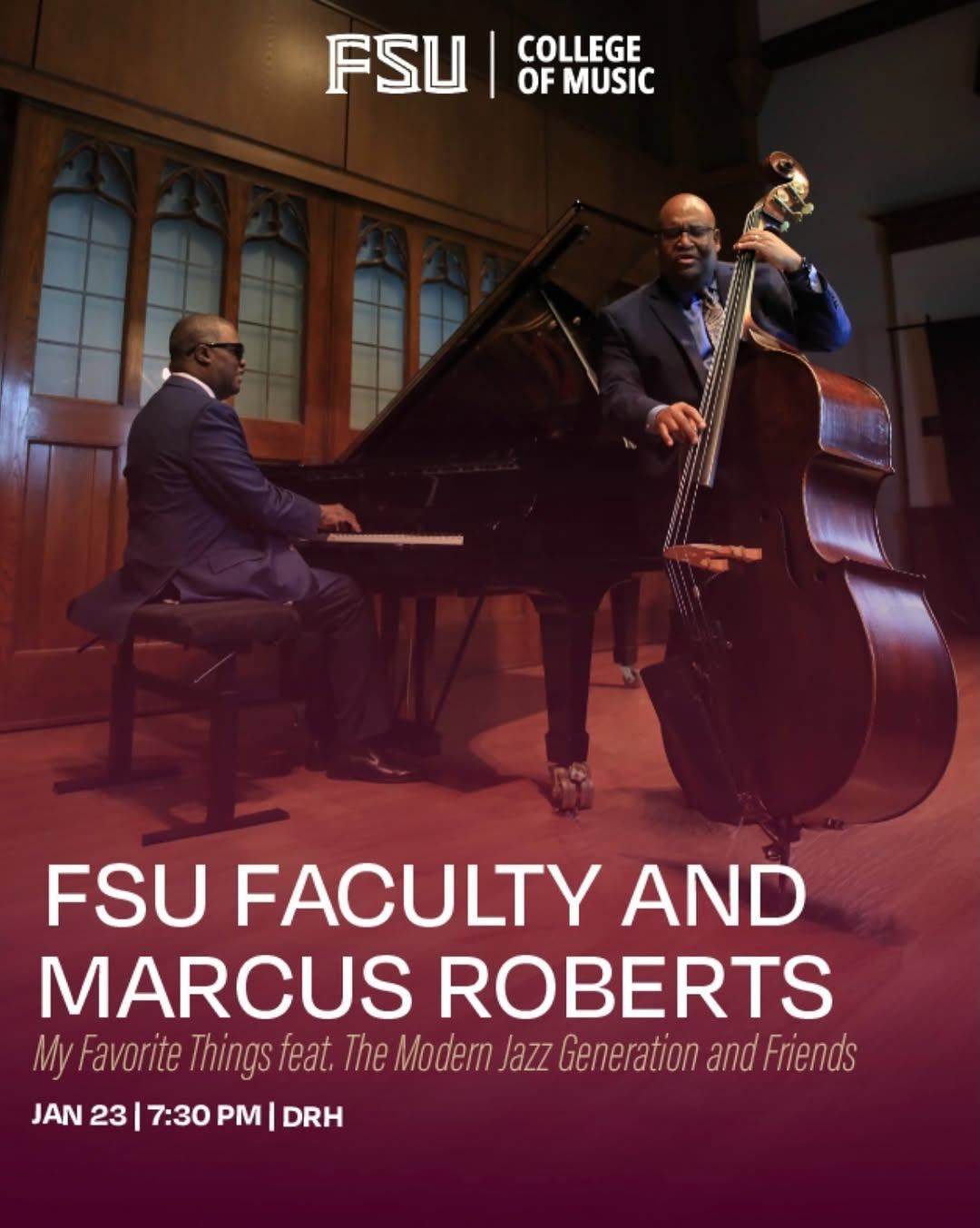 FSU Jazz Faculty Concert feat. The Marcus Roberts Trio and Special Guests