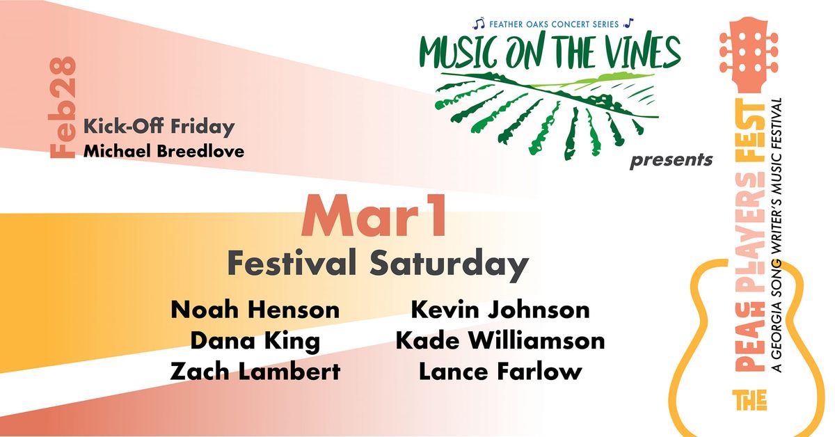 Inaugural Peach Players Music Festival