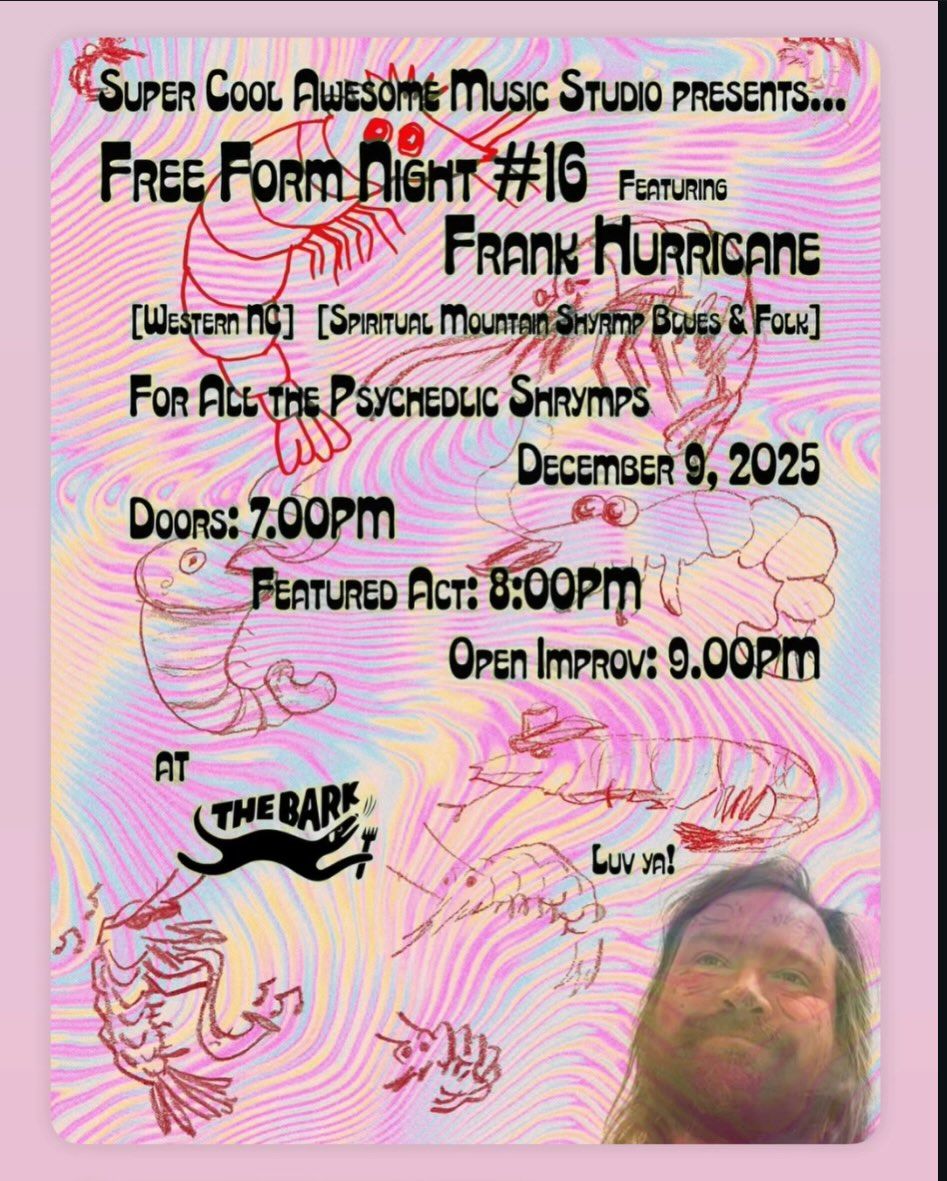 SCAMS Presents: Free Form Night #16