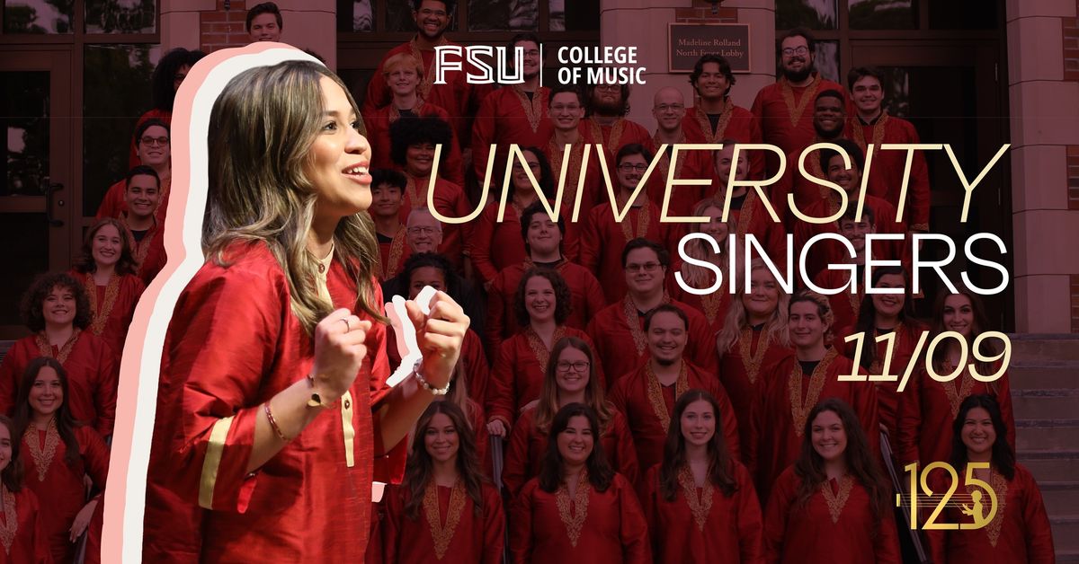 University Singers: A Poet Sings