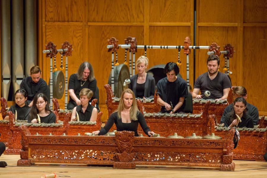 World Music Performance - Balinese Gamelan and Chinese Ensemble