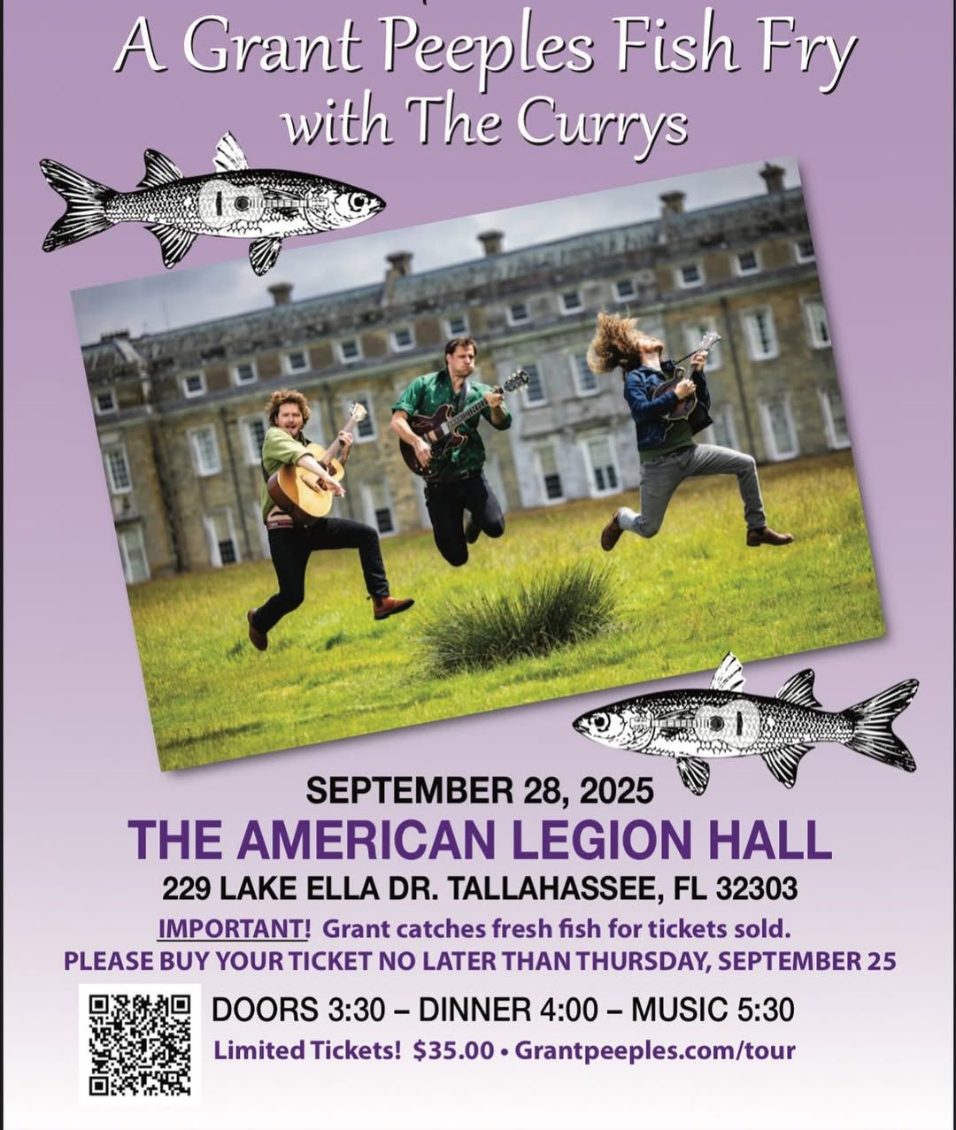 A Grant Peeples Fish Fry with The Currys!