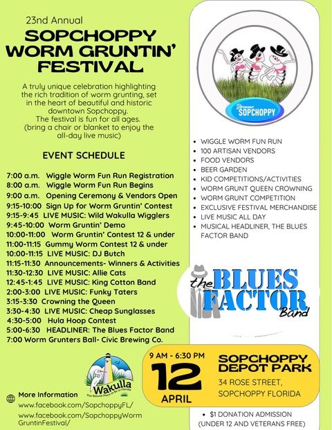 Sopchoppy Worm Gruntin' Festival