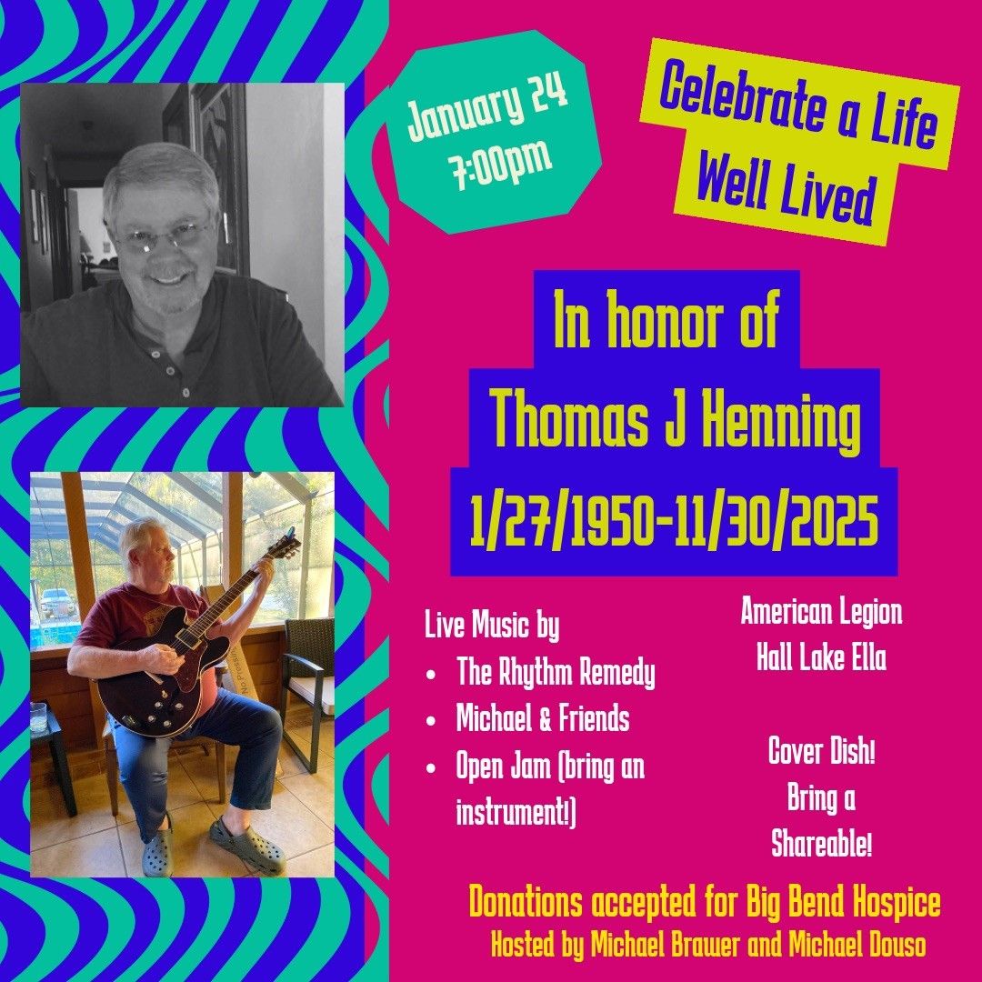 Celebrating a Life Well Lived - Tom Henning