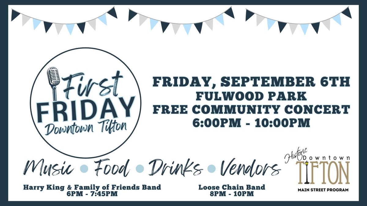 September First Friday Concert