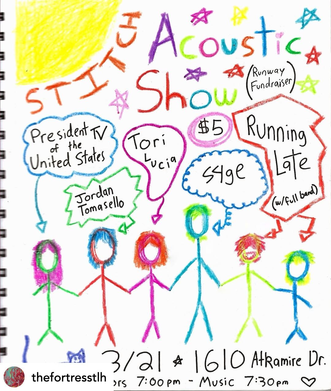 Stitch Acoustic Show (Runway Fundraiser)