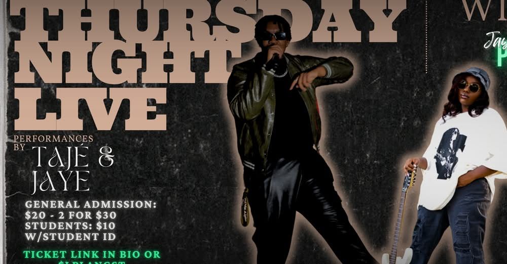 THURSDAY NIGHT LIVE!
