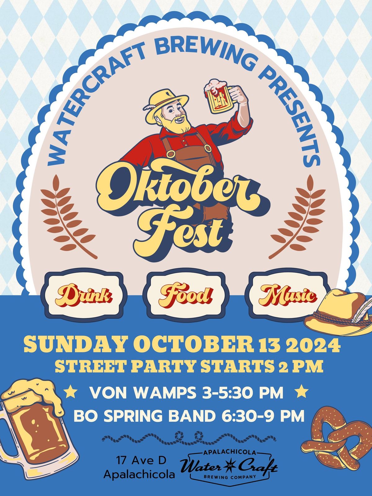 Apalachicola’s Annual Oktoberfest Street Party