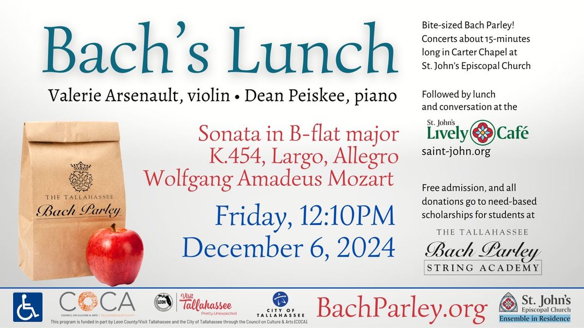 Bach's Lunch