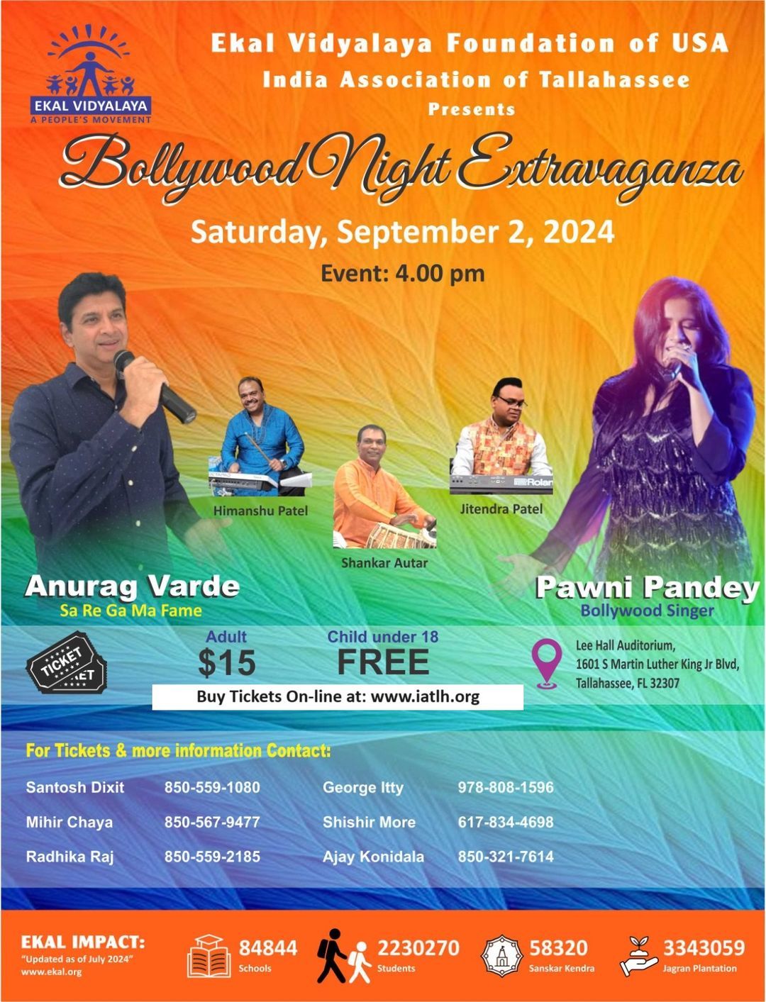 EKAL Bollywood Extravaganza 2024