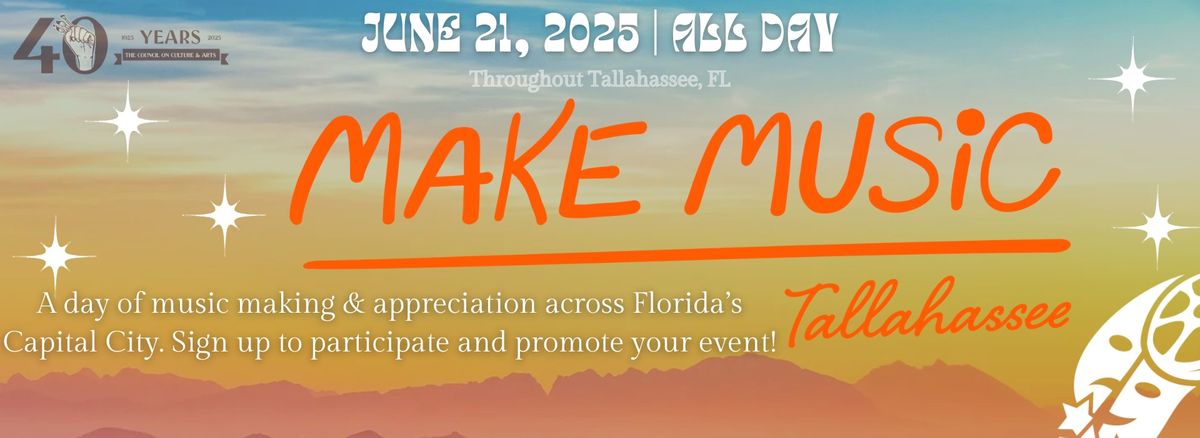 Make Music Tallahassee 2025