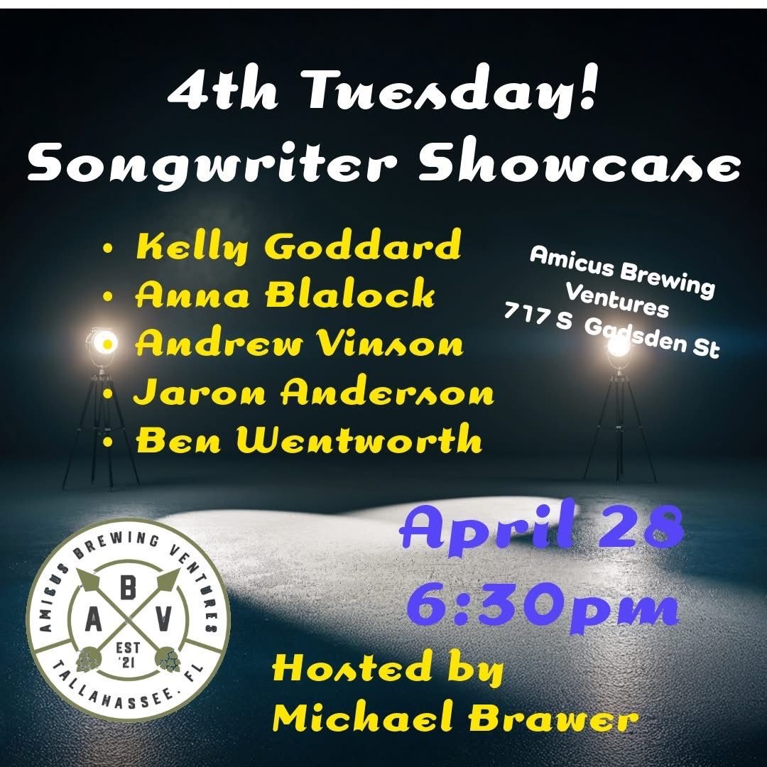 4th Tuesday Songwriter Showcase