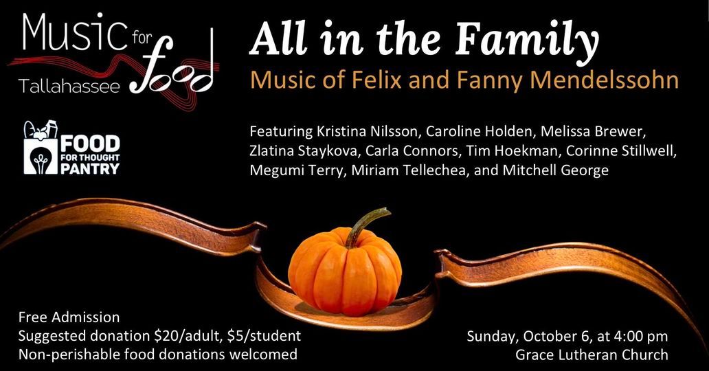 Music For Food Concert: All in the Family