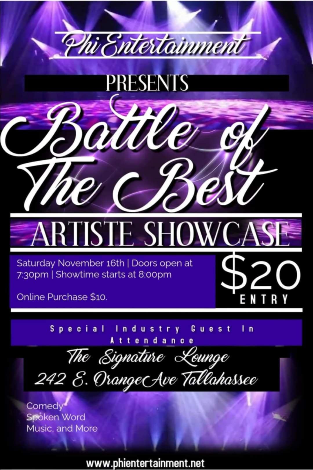 Battle of The Best: Artist Showcase