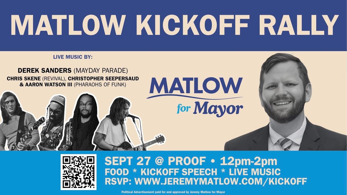 Matlow for Mayor
