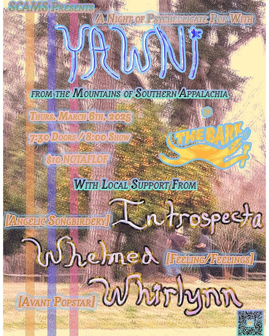 SCAMS Presents: A Night of Psychedelicate Pop