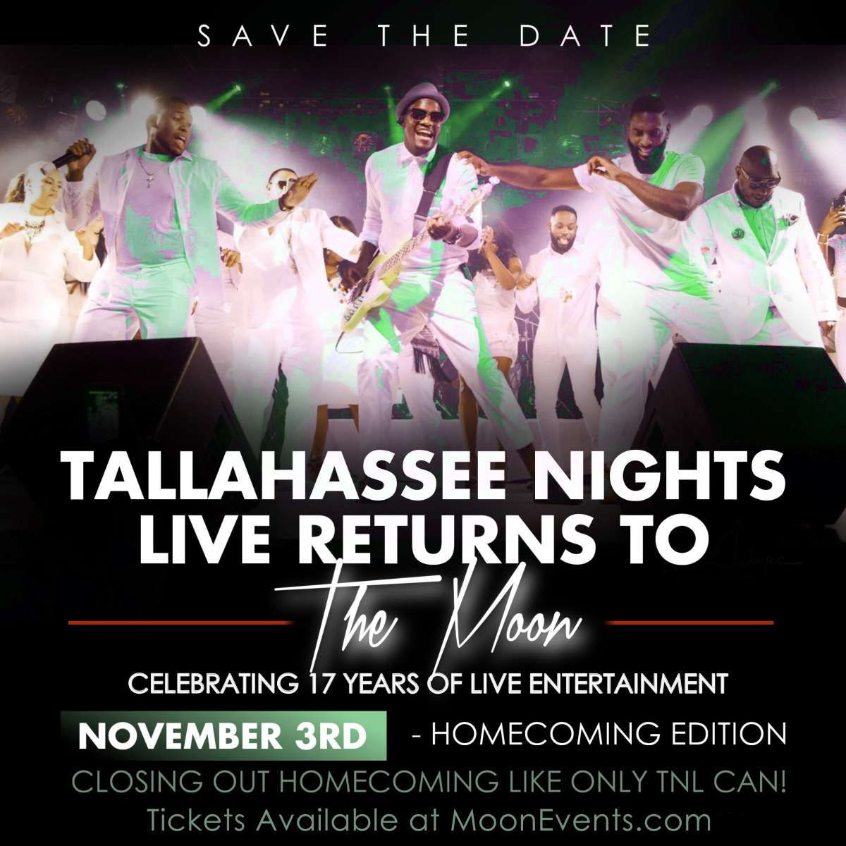 Tallahassee Nights Live Homecoming Edition 