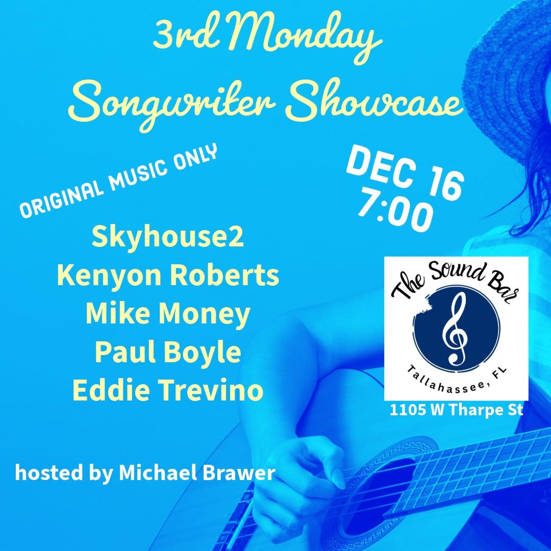3rd Monday Songwriter Showcase