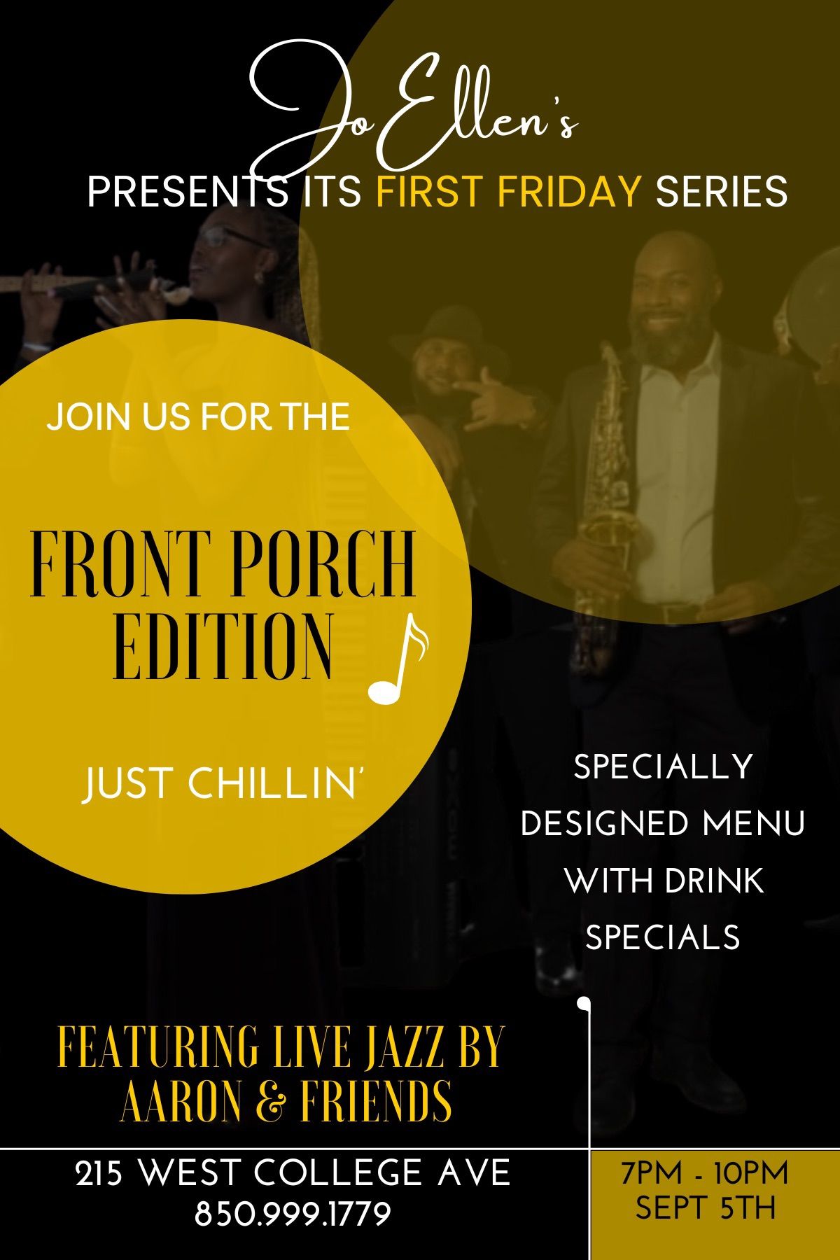 First Friday with Live Jazz