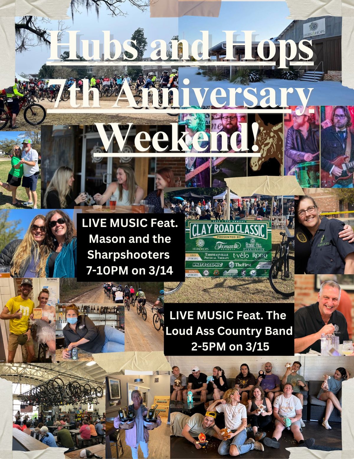 Hubs and Hops 7th Anniversary Weekend