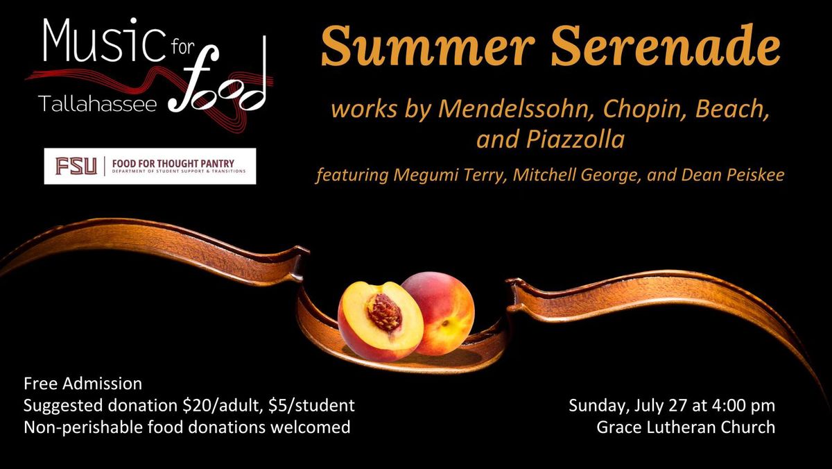 Music for Food: Summer Serenade