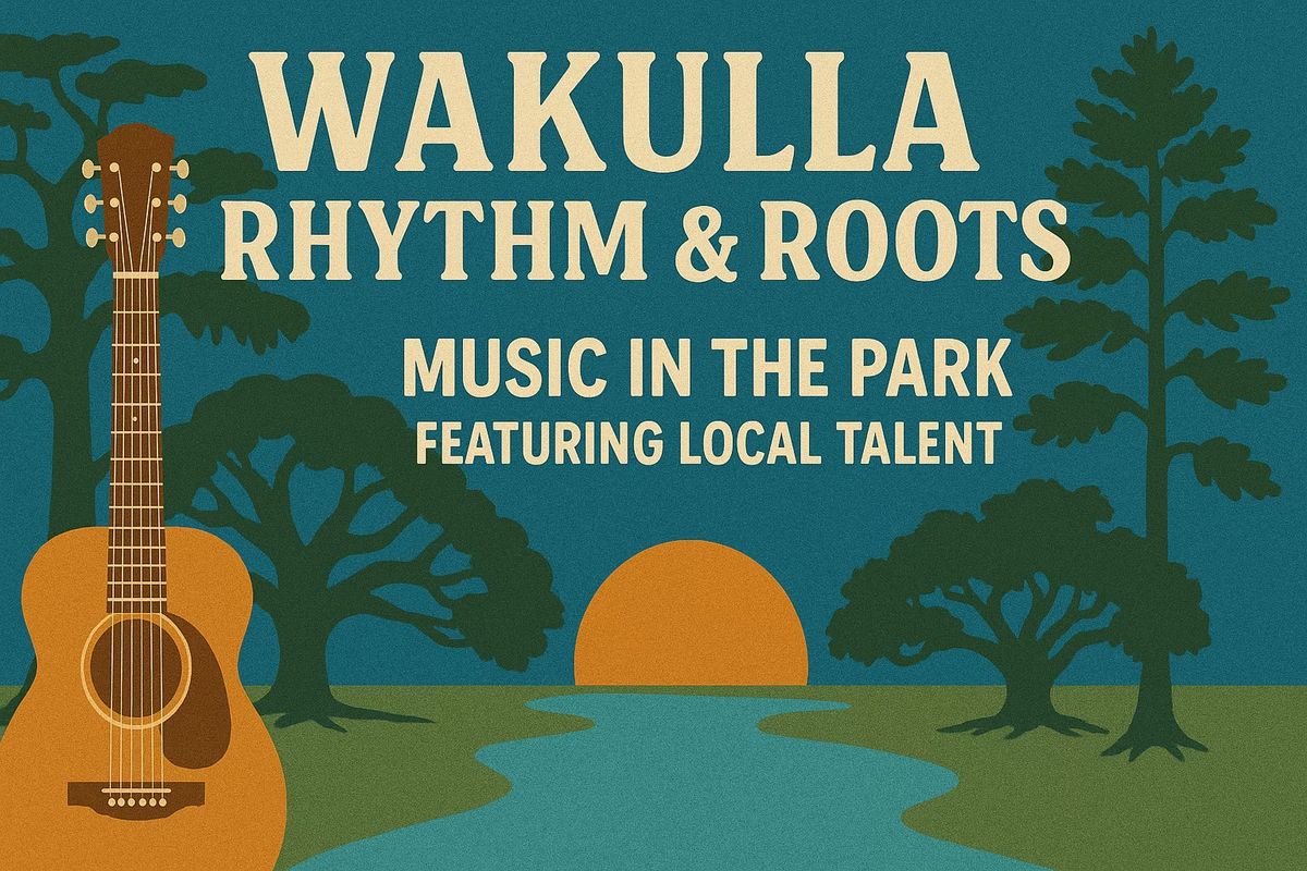 🎶 Wakulla Rhythm & Roots is coming to Hudson Park! 🎶