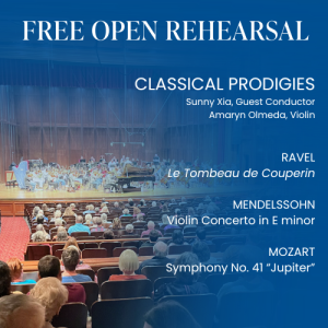 Tallahassee Symphony Orchestra Open Rehearsal