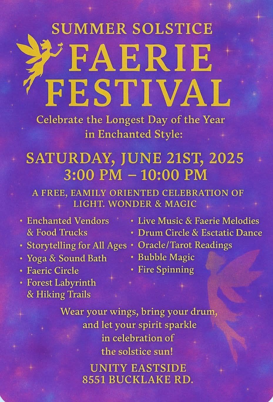 Summer Solstice Faerie Festival